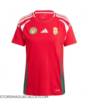 Ungheria Maglia Gara Casa Repliche Europei 2024 Donna